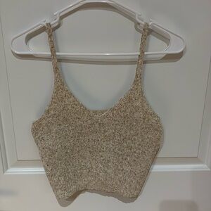 American eagle beige tank top